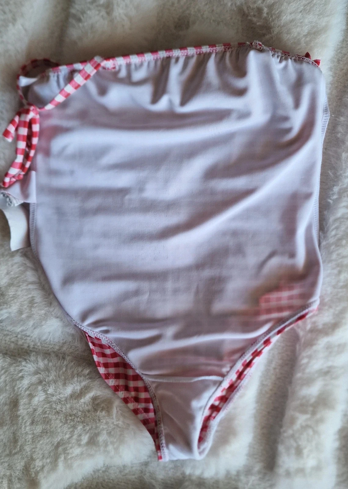 Biquíni menina Lefties 3-4 anos (104 cm) vichy rosa – photo 6